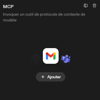 intégration d'outils gmail